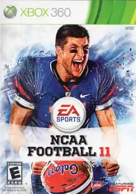 NCAA Football 11 (USA) box cover front